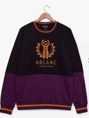 Arcane League of Legends Pullover Sweatshirt - Unisex